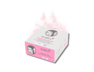 SIBEL ALU PRE-CUT pocięta folia gofrowana do pasemek 300 szt. | Jasny Róż - image 2